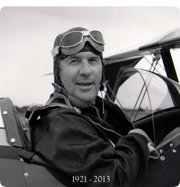 Paul Poberenzy passed away on August 22.  Photo credit to eaa.org
